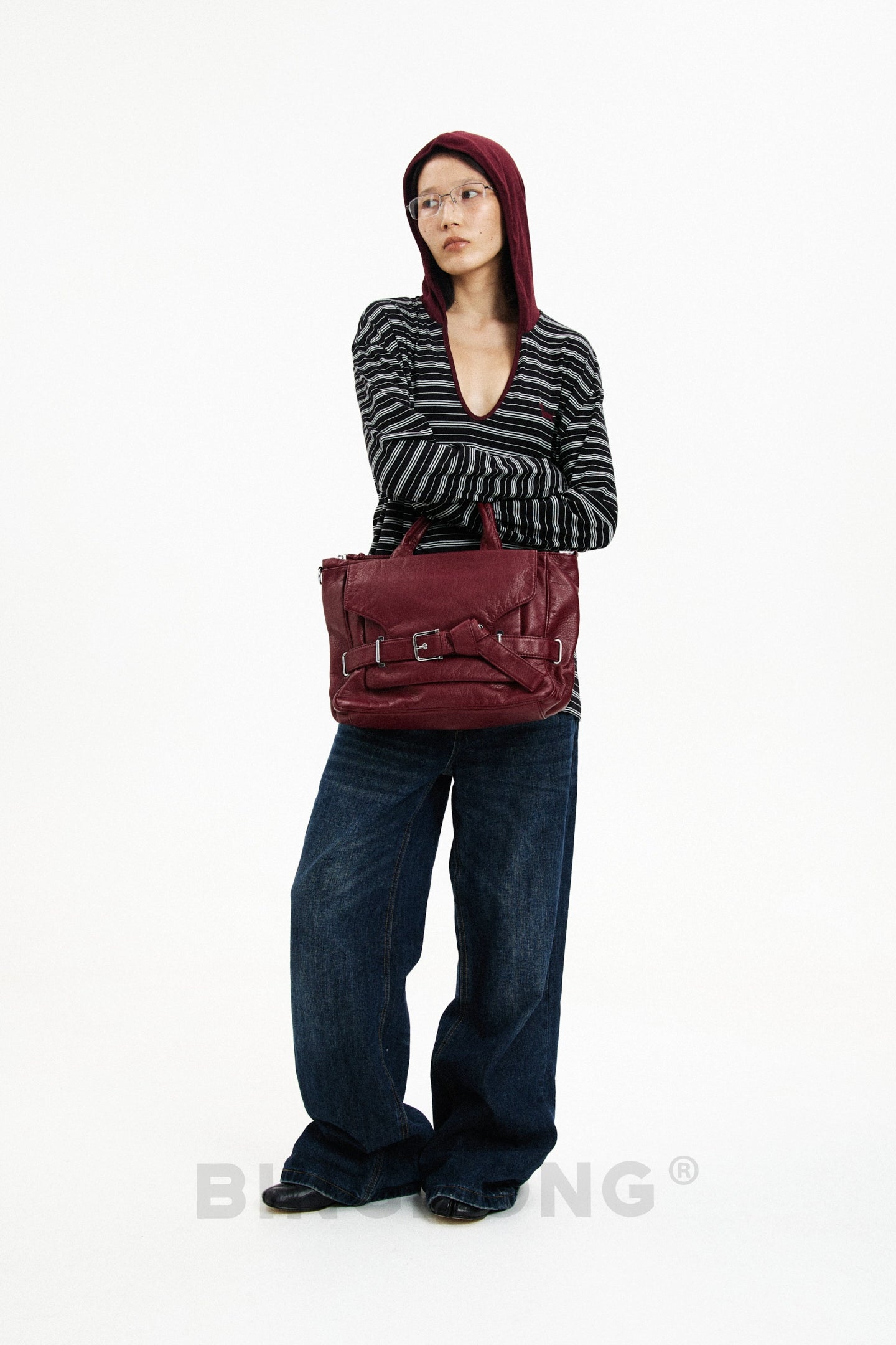 BINGBONG Urban Simple Shoulder Messenger Bag