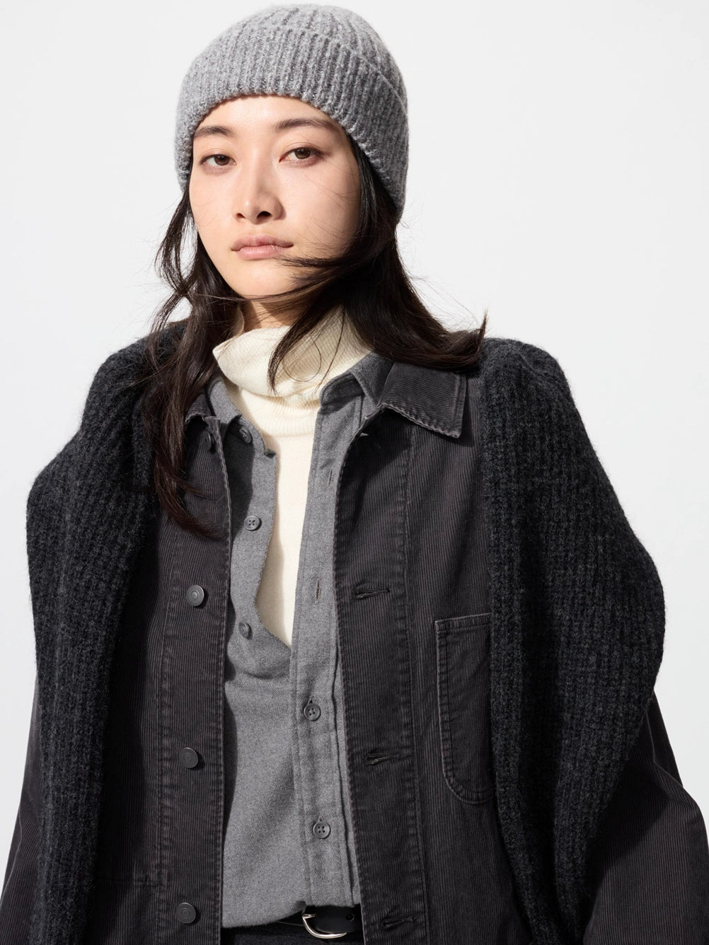 Uniqlo Knitted Wool Cold-proof Warm Hat