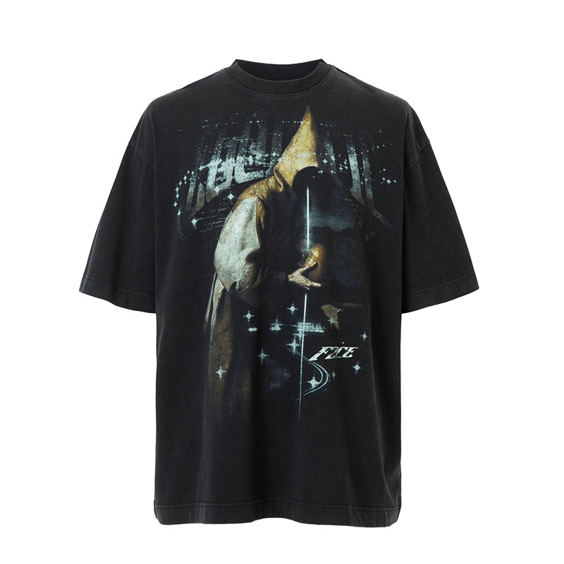 F2CE Vintage High Street Trend Printed Tee