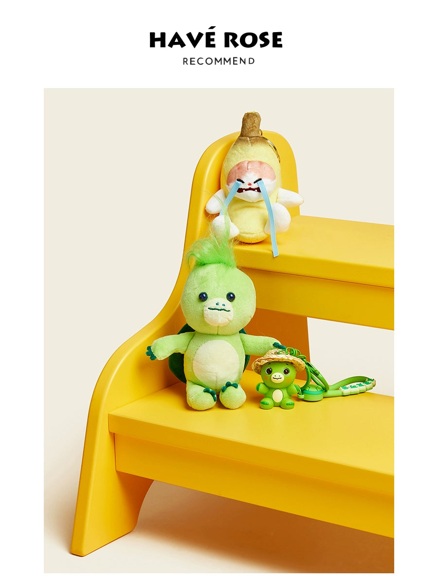 HAVEROSE Ugly Cute Crying Banana Plush Doll Pendant