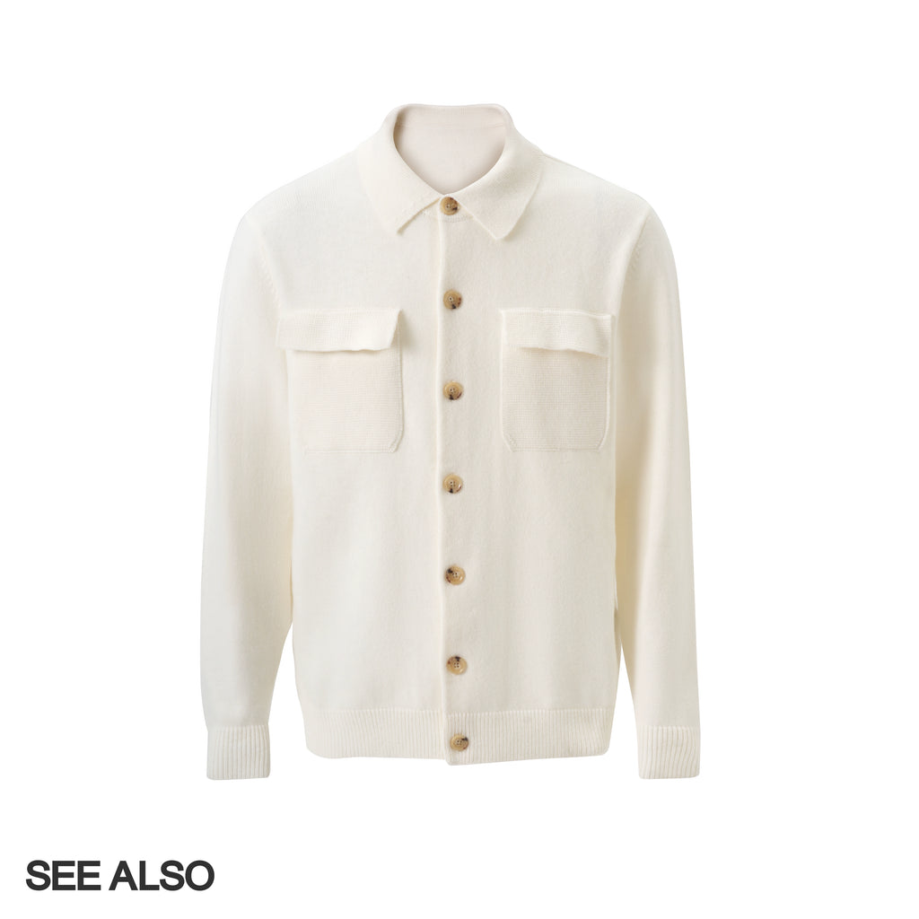 SEE ALSO Knitted Lapel Jacket Sweater