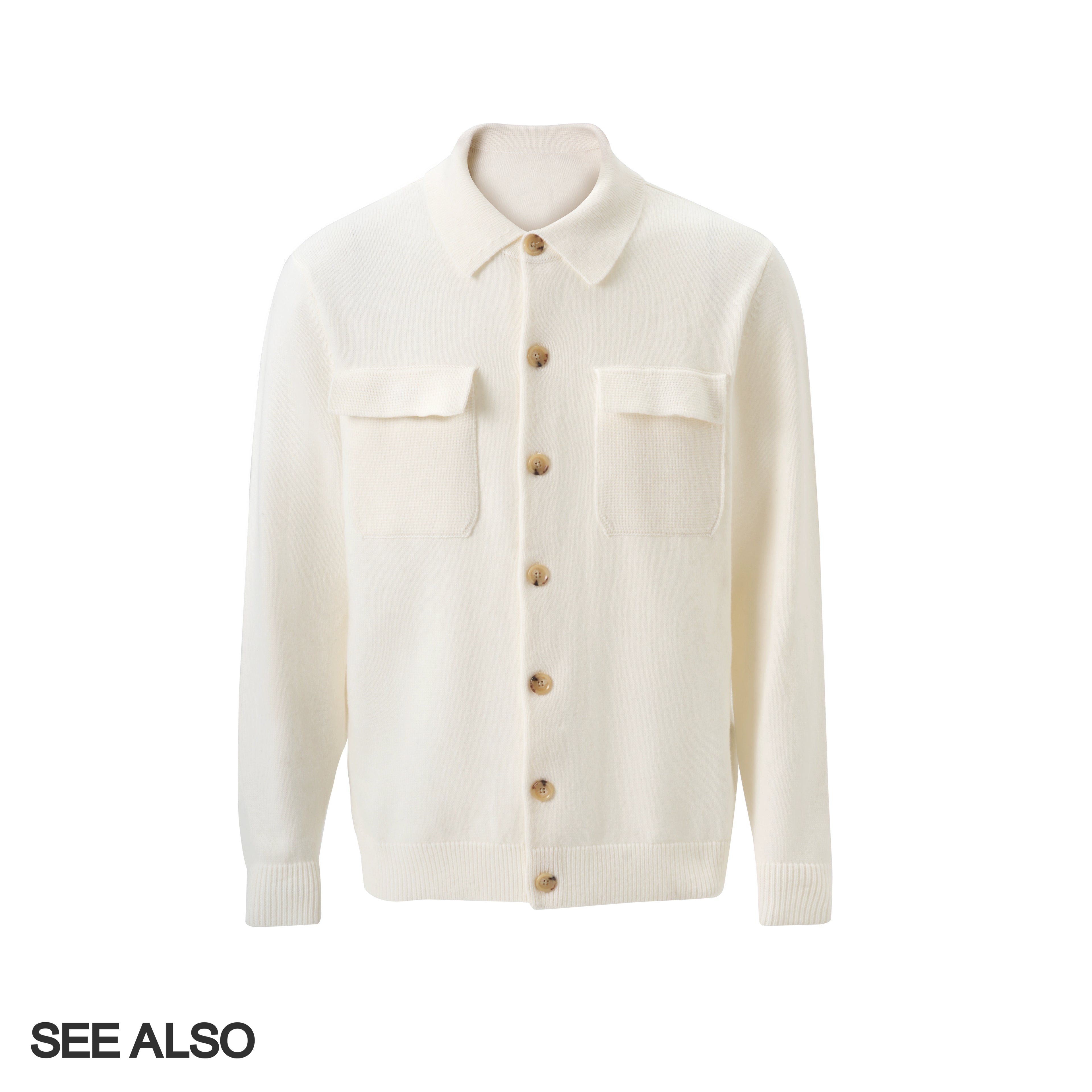 SEE ALSO Knitted Lapel Jacket Sweater