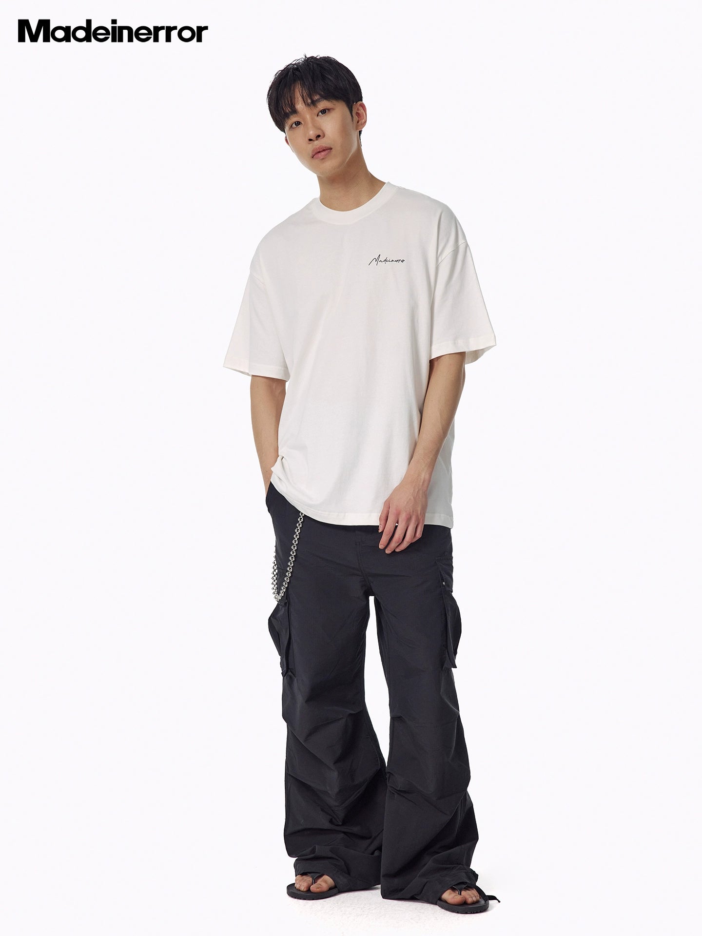 Madeinerror Loose Tide Brand Printed Tee