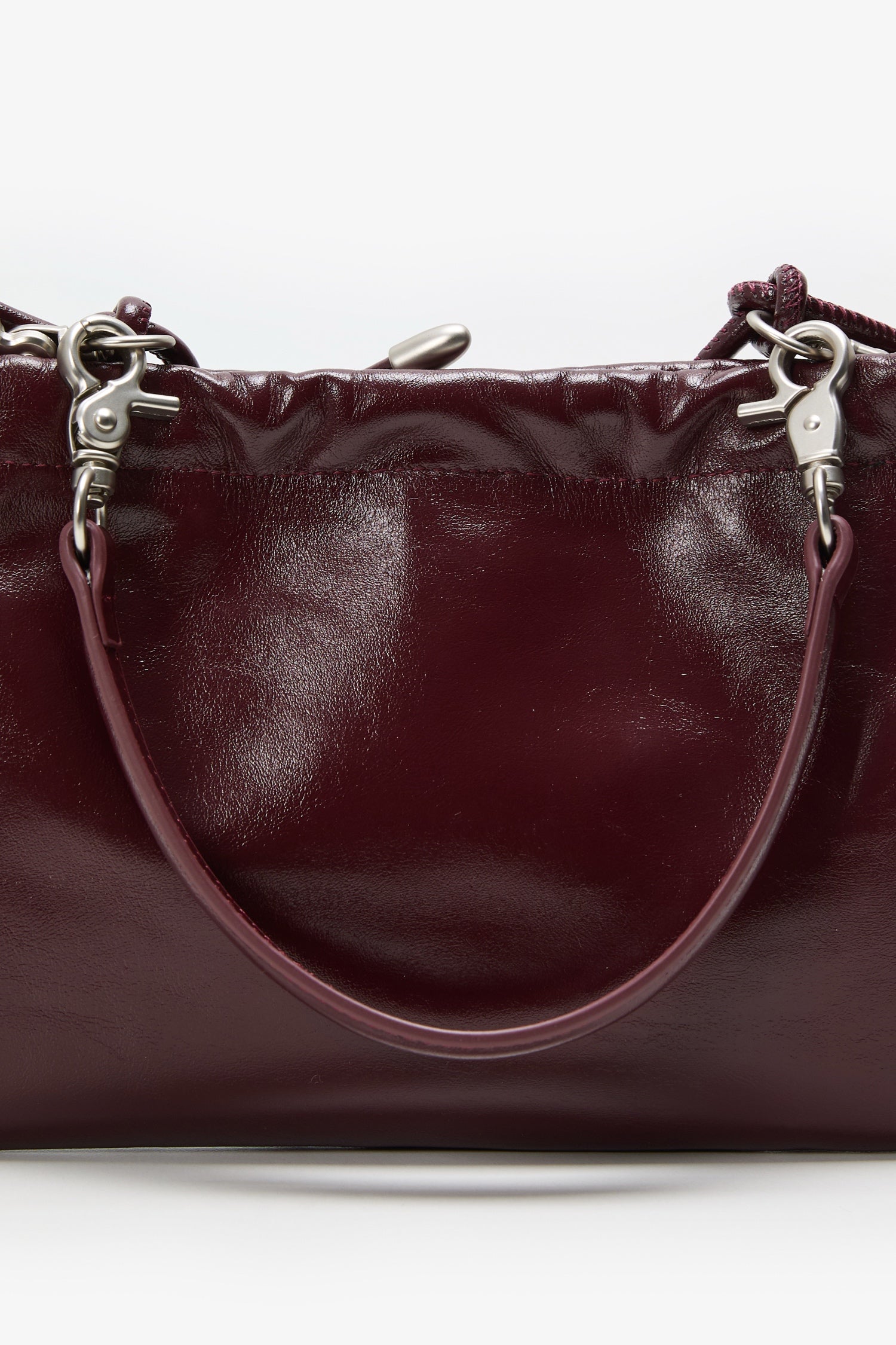 DirtySix Cow Split Leather Fran little cloud cowhide small bag