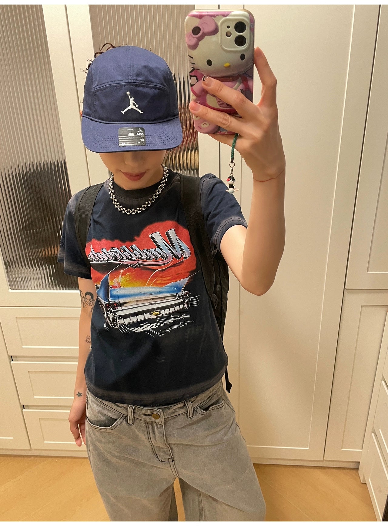 MMBBT Retro Old Printed Round Neck Tee