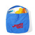 Momogigi Contrasting Color Embroidery Large Capacity Tote Bag