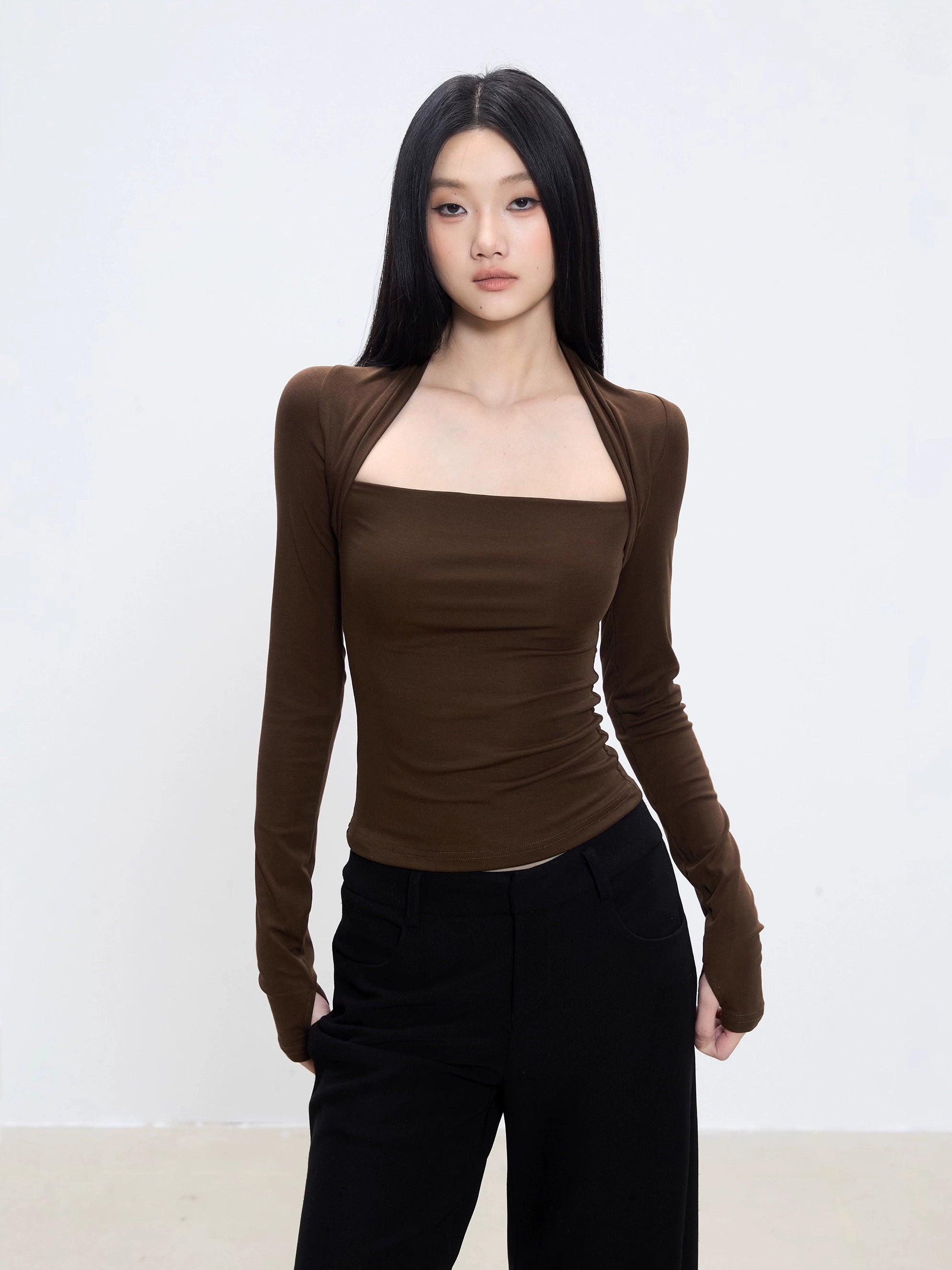 WITHMIN Slim and Thin Long Sleeves