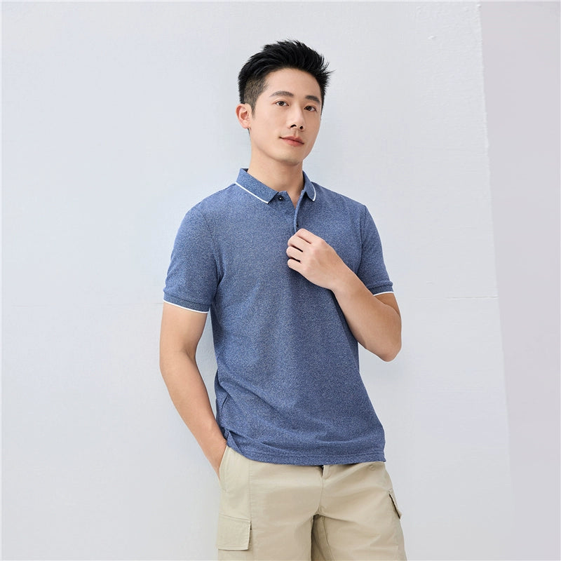 Giordano Casual Versatile Lapel Polo Shirt