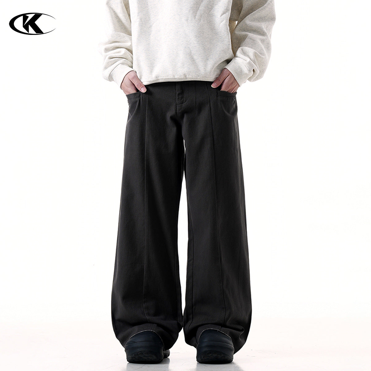 11KN cement gray suit Pants