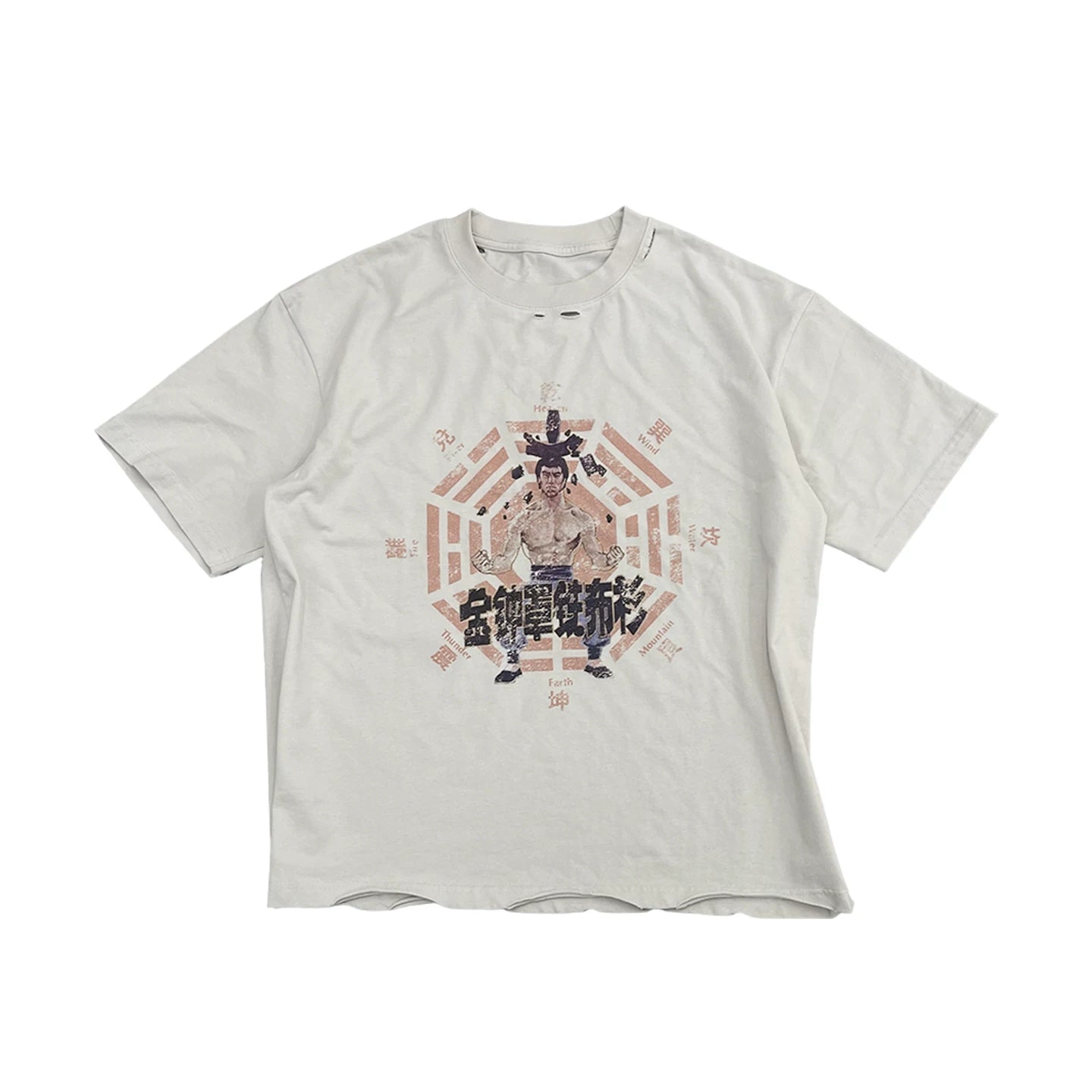 Luuucam Old Hemming Casual Tee