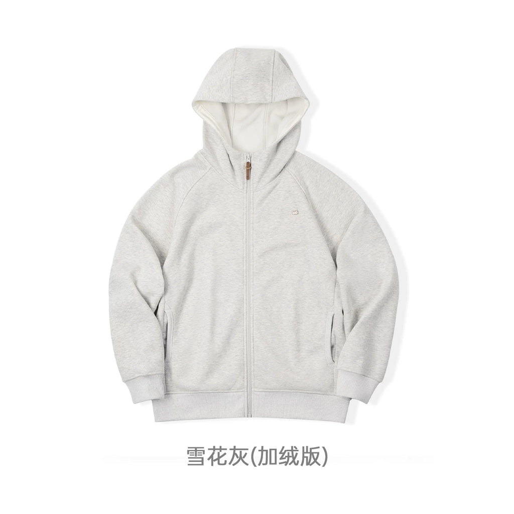 Madden Casual Hooded Fleece Cardigan Sweater