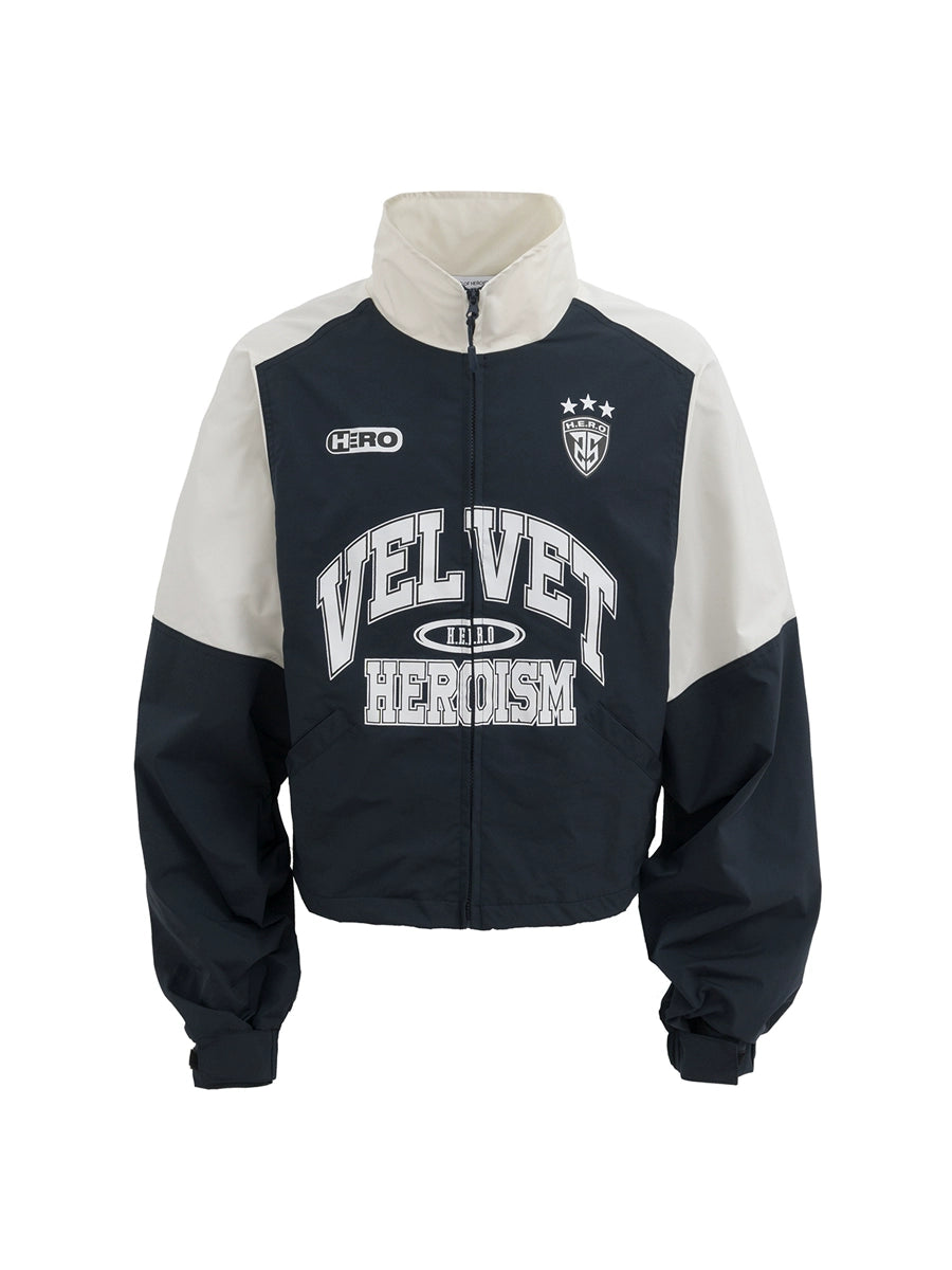 POH Stitched Short Flight Sports Zip Jacket