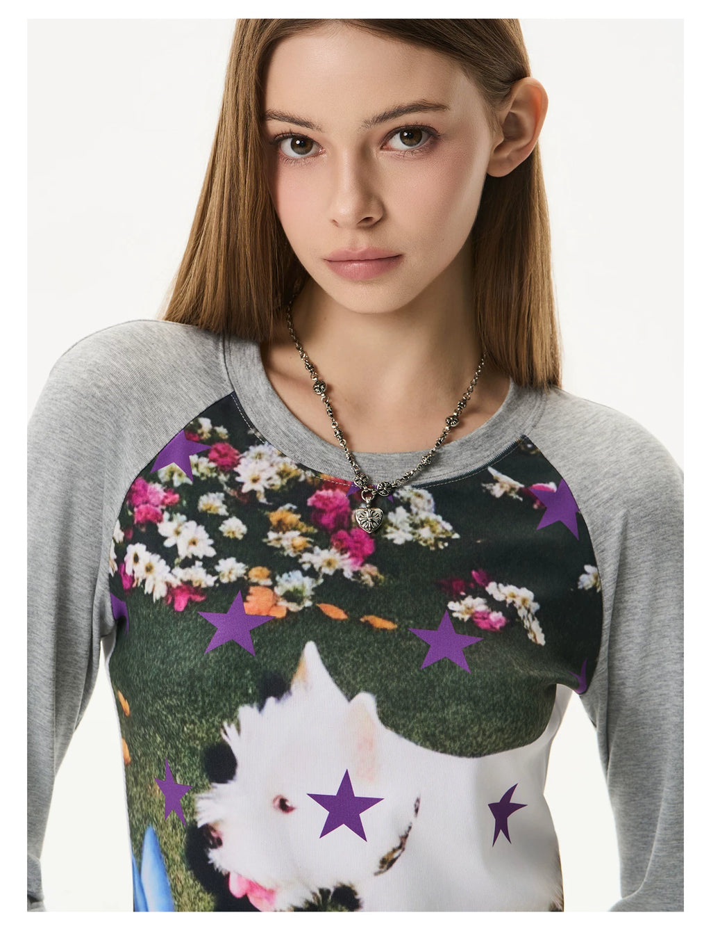 HACR Full Star Film Print T-shirt