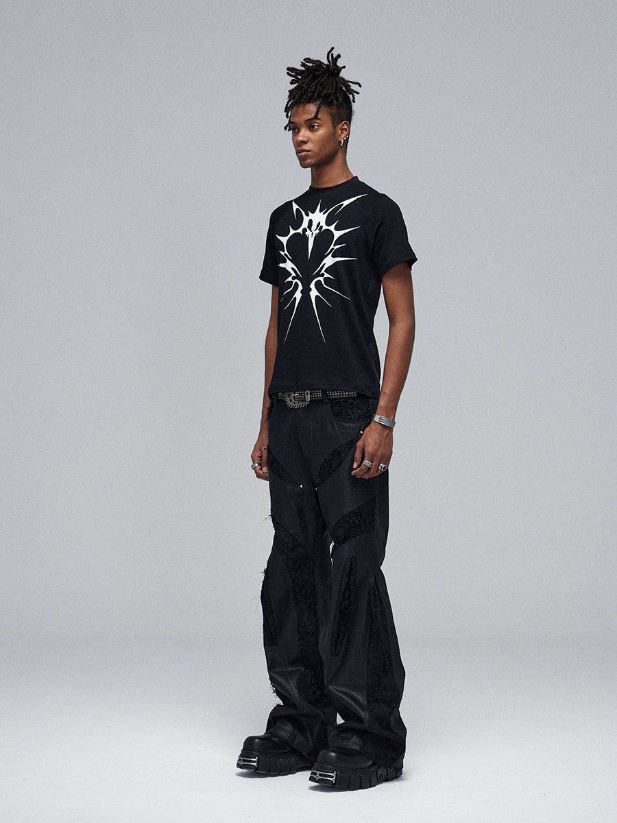 DND4DES Hip Hop Street Tight Stretch Tee