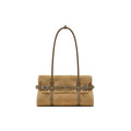 MUVA British Style Loop with Cowhide Large-capacity Shoulder Bag