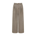SINONOME Pleated A-shaped Wide-leg Loose Casual Trousers