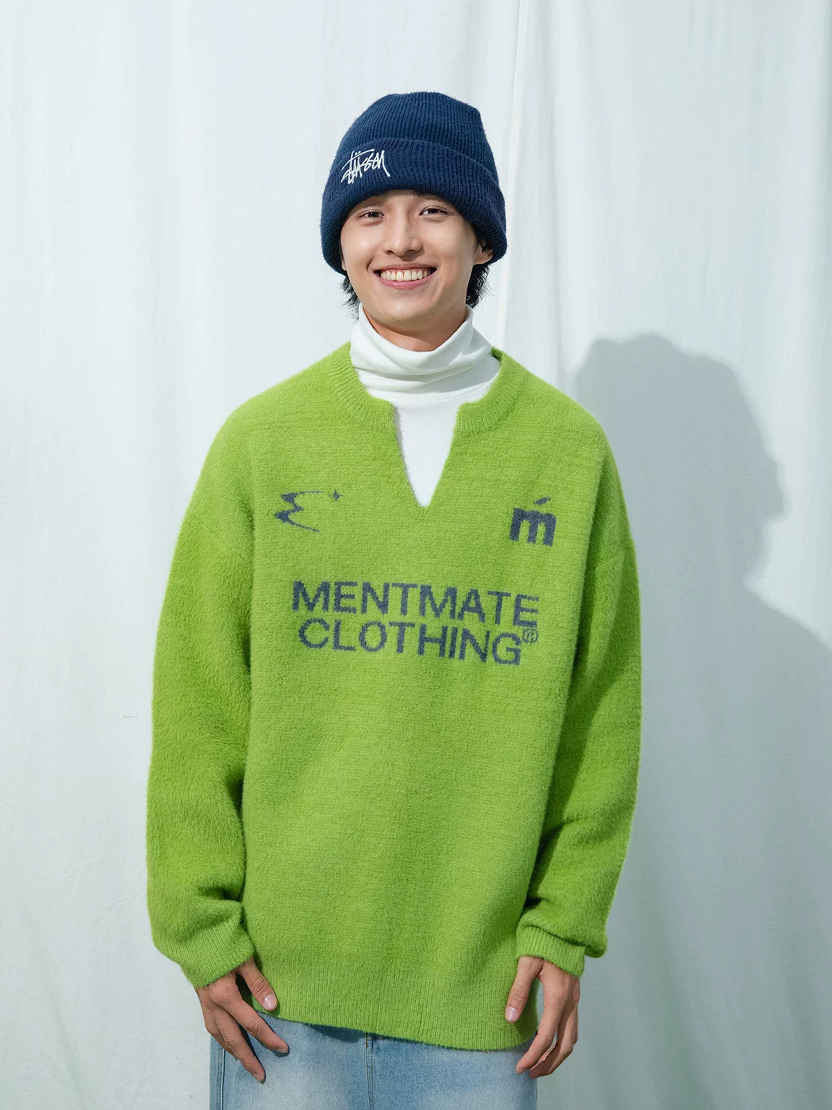 Mentmate Vintage English Jacquard Sweater