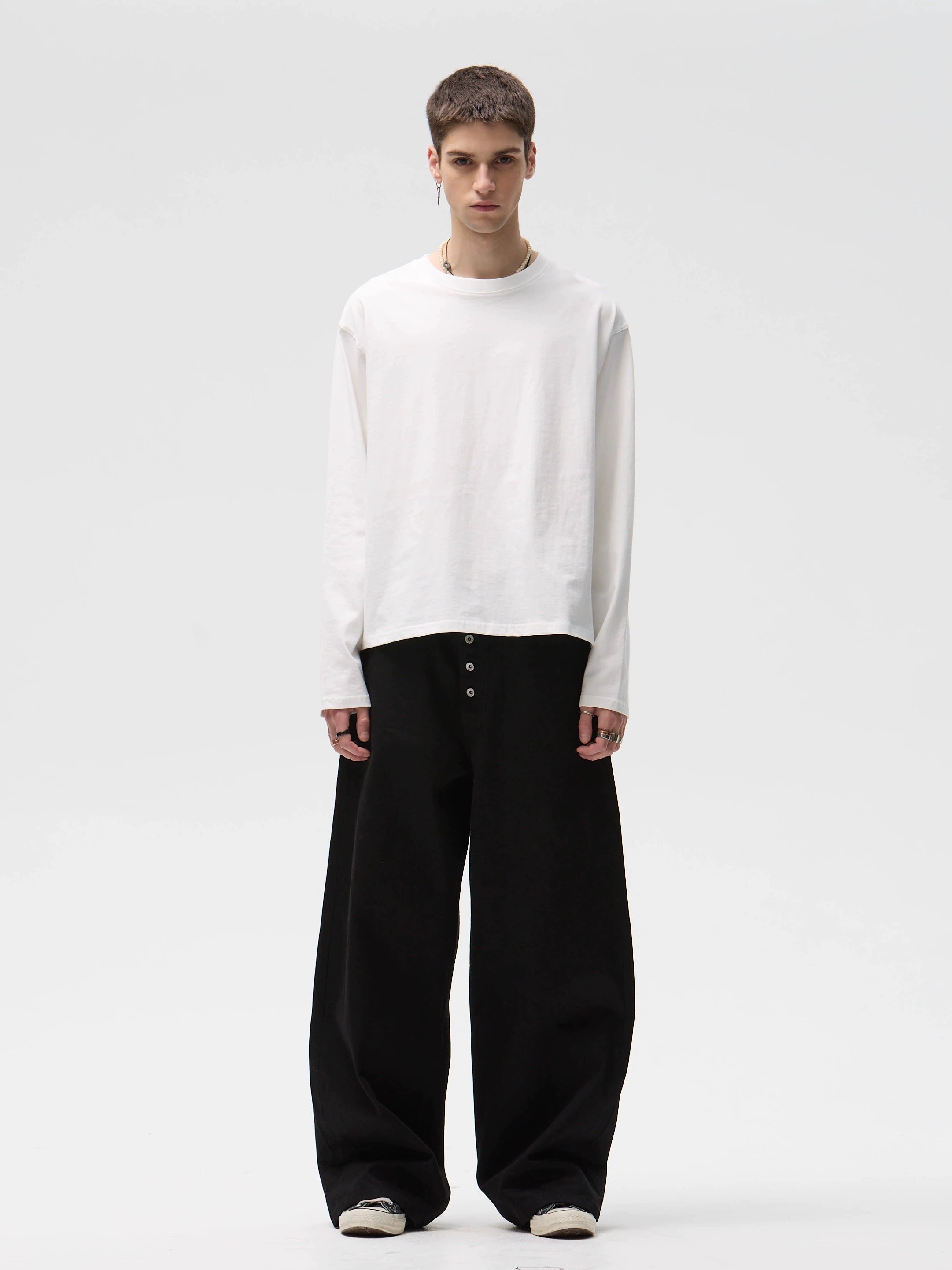 CENSMADE Casual Versatile Long-sleeved Bottoming Shirt