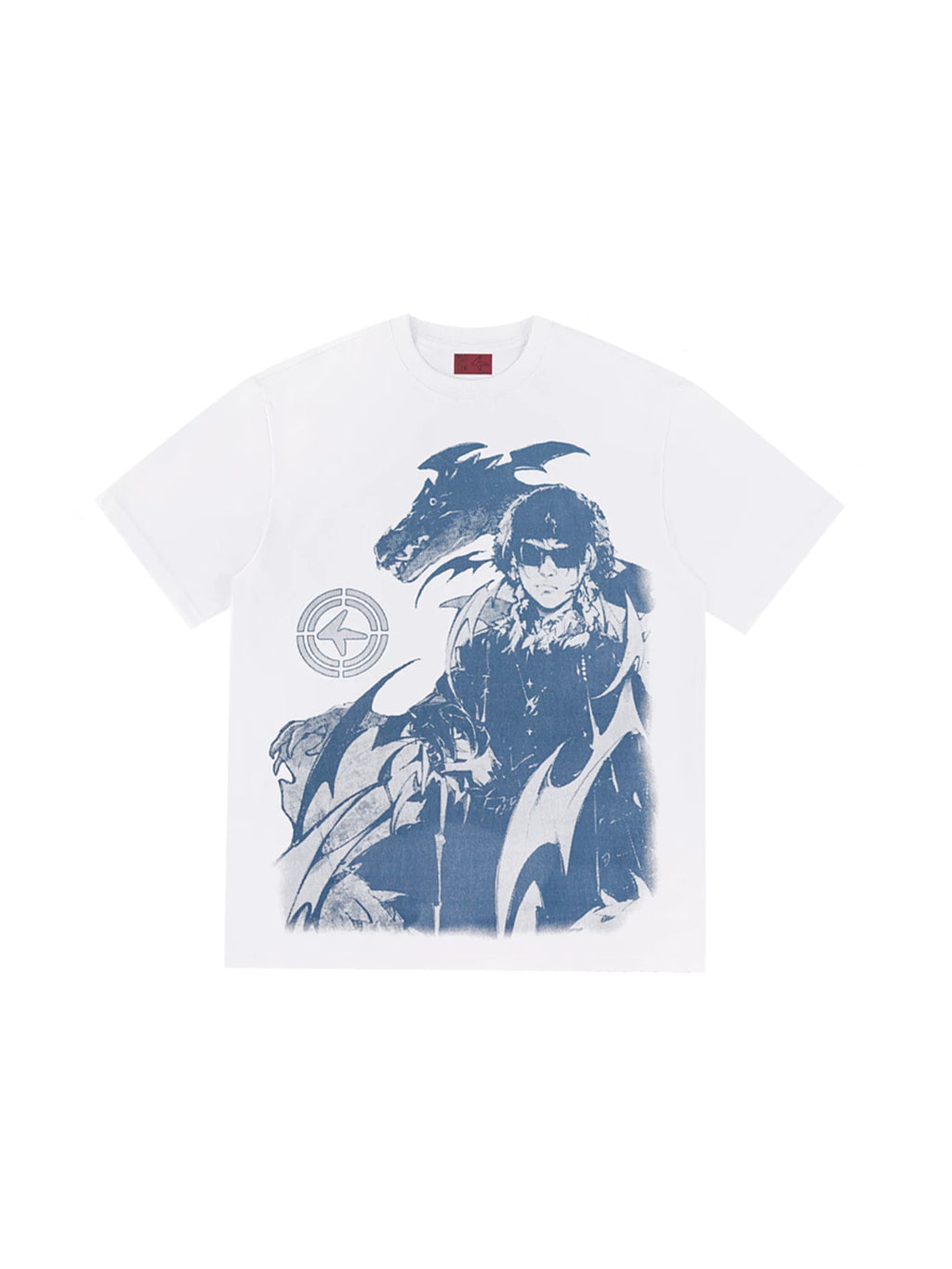 4AM Dragon Slaying Youth Print Front Shoulder Tee
