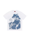 4AM Dragon Slaying Youth Print Front Shoulder Tee