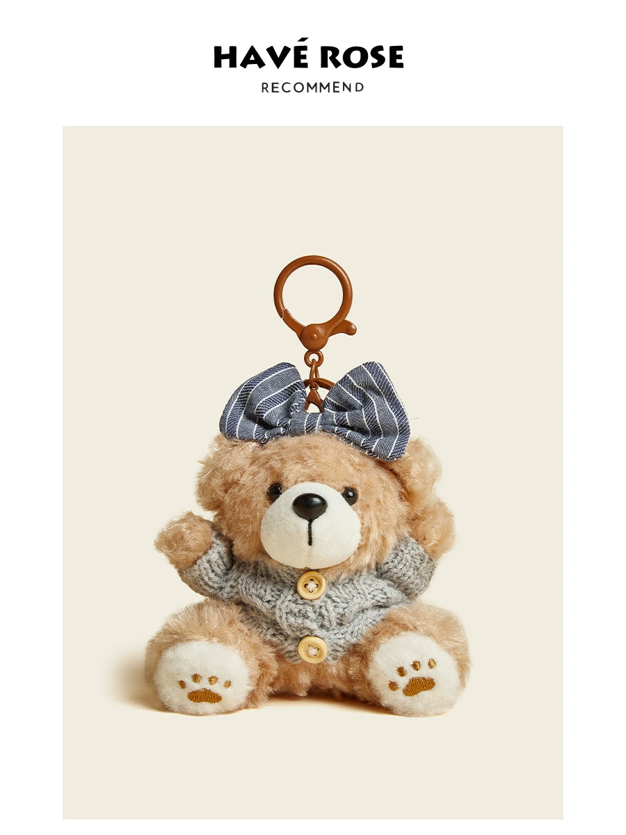 HAVEROSE Baked Bear Bag Pendant