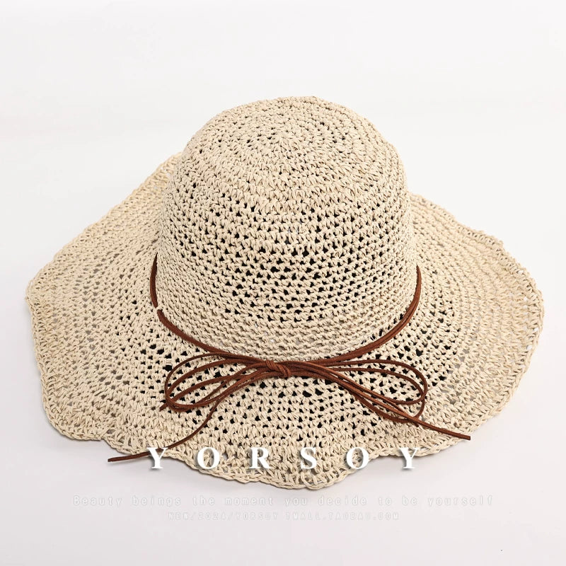 YORSOY Vintage Resort Beach Sun Hat