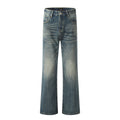 11KN Retro Micro-pull Loose and Thin Slim Jeans