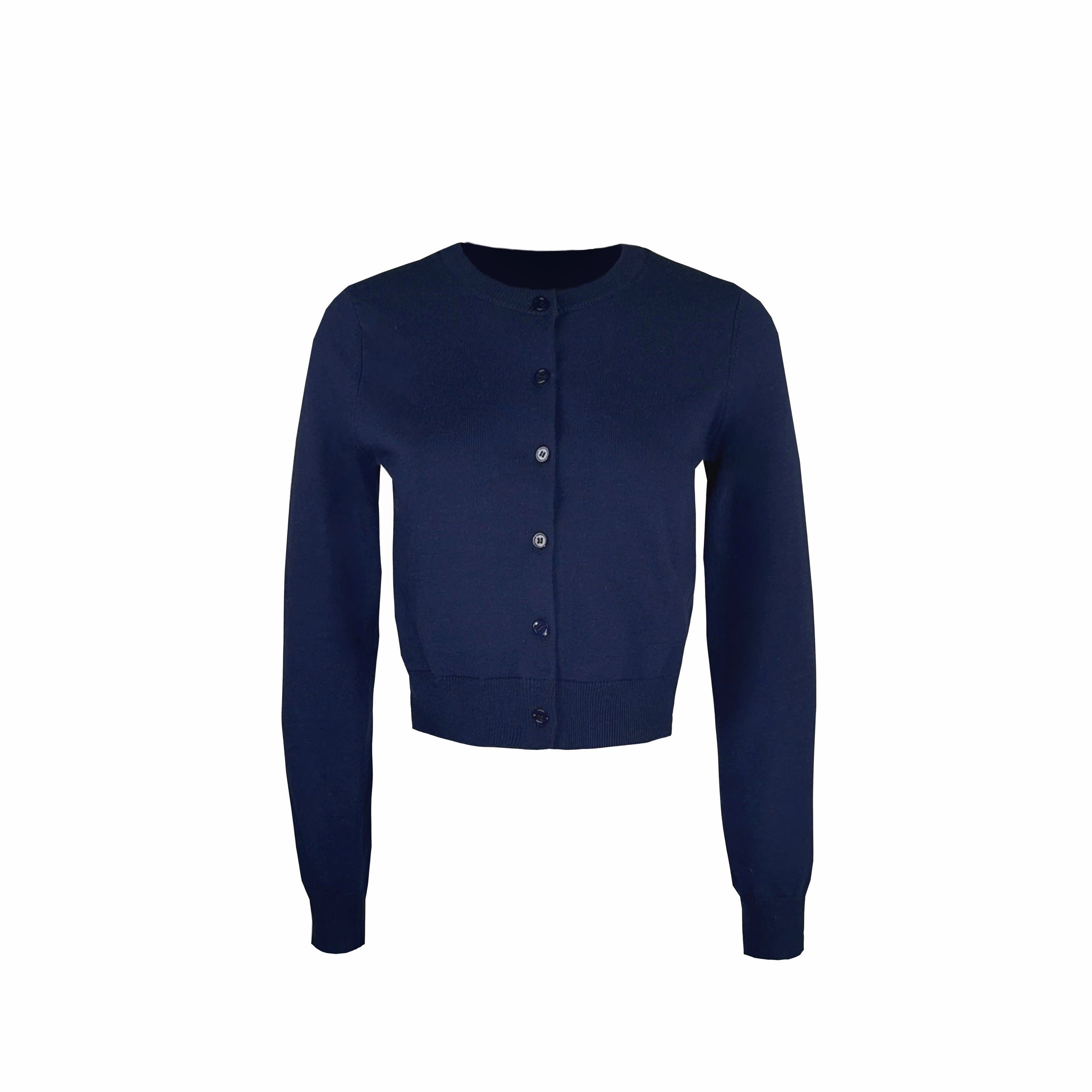 Jim Kennet Slim-Fit Short Knitted Sweater Cardigan
