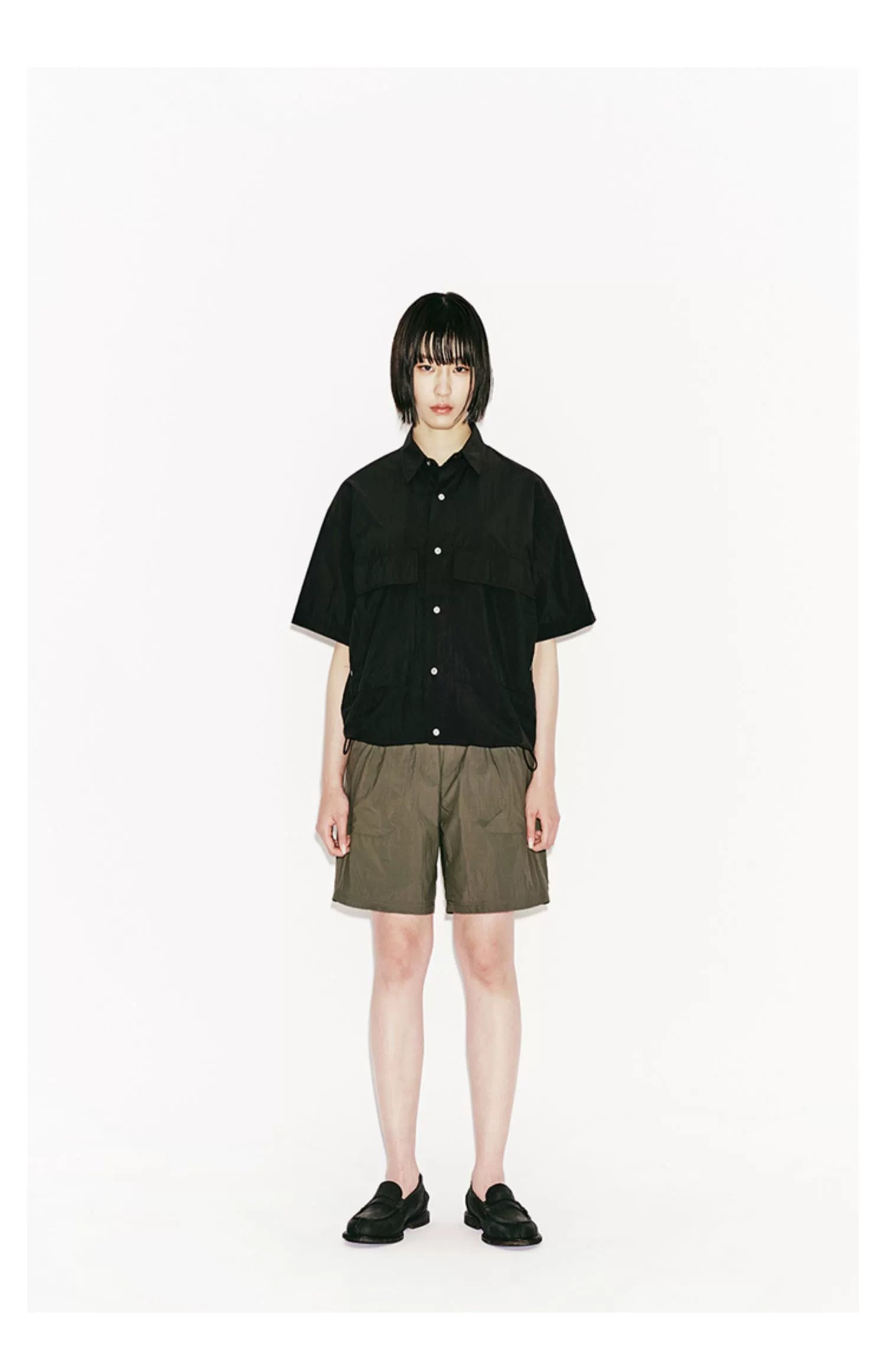 PARTIMENTO Quick-drying Loose Casual Tee