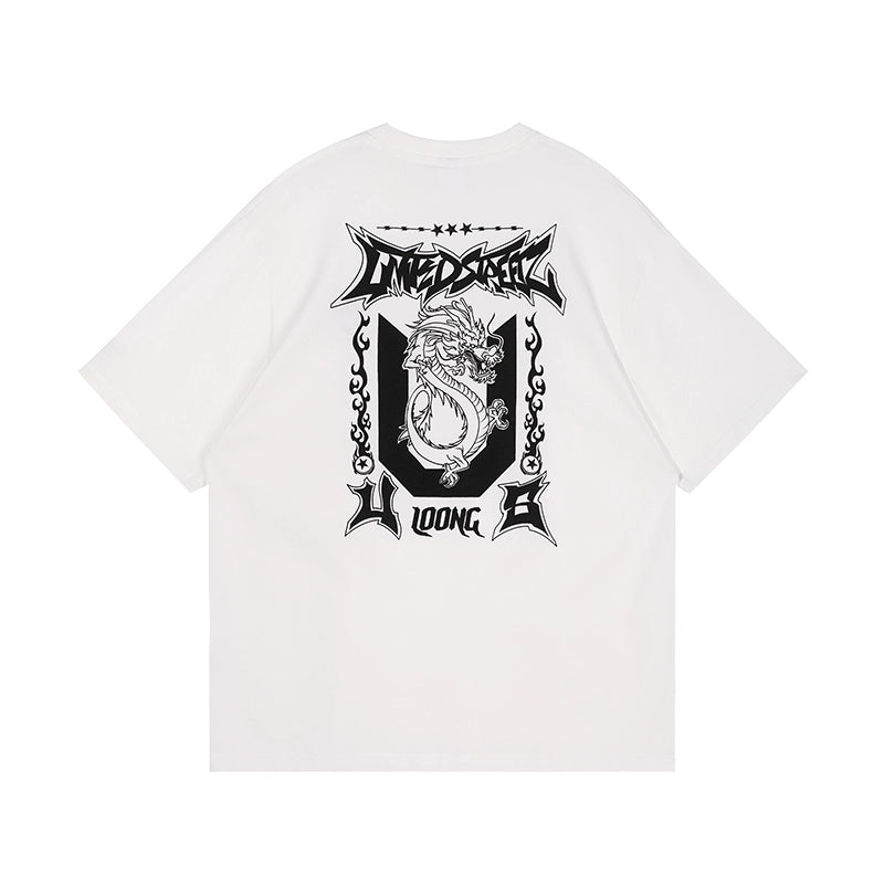 US Street Retro Hip-hop Tee