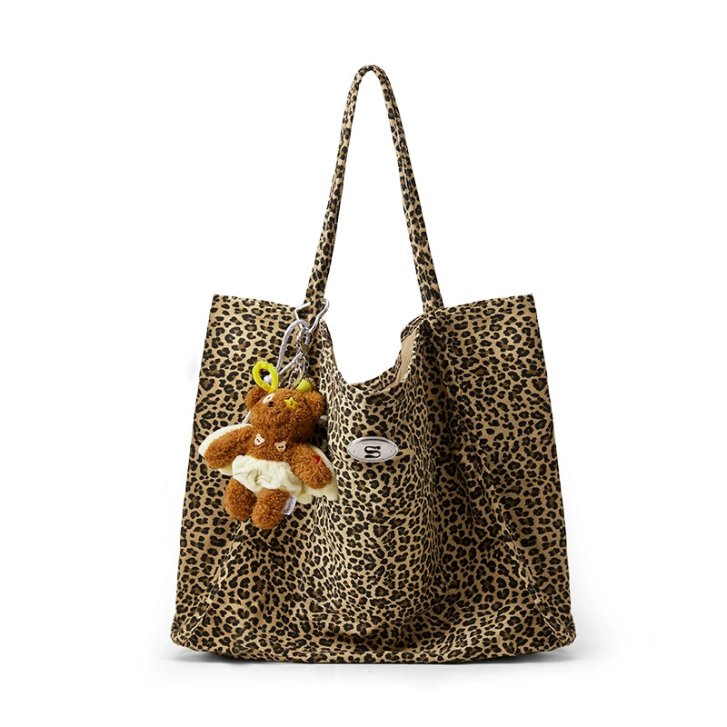 SmoSmos Leopard Commuter Shoulder Bag