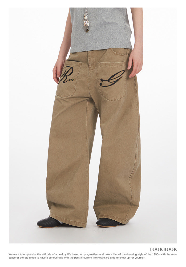 Nariele Vintage High Waist Loose Jeans