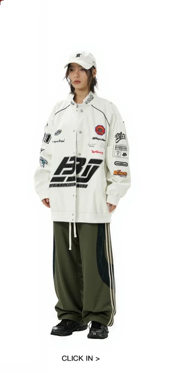 BJHG Premium Sense PU Leather Clothing Jacket