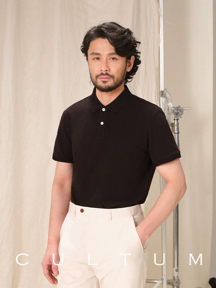 CULTUM Business Casual Versatile Gaoshu POLO Shirt