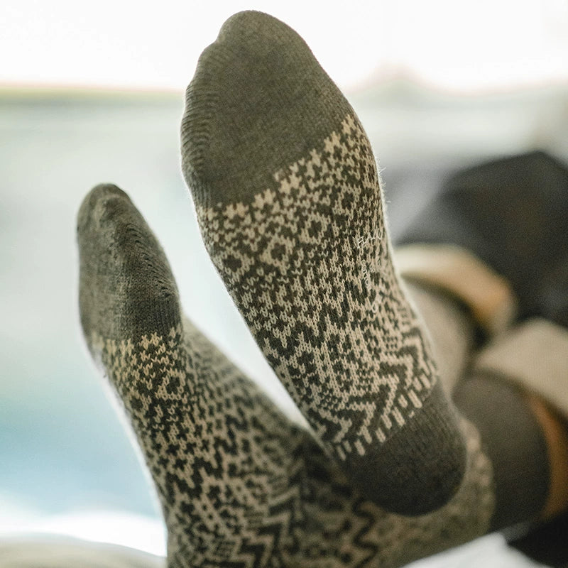 Maden Vintage Knitted Tube Socks