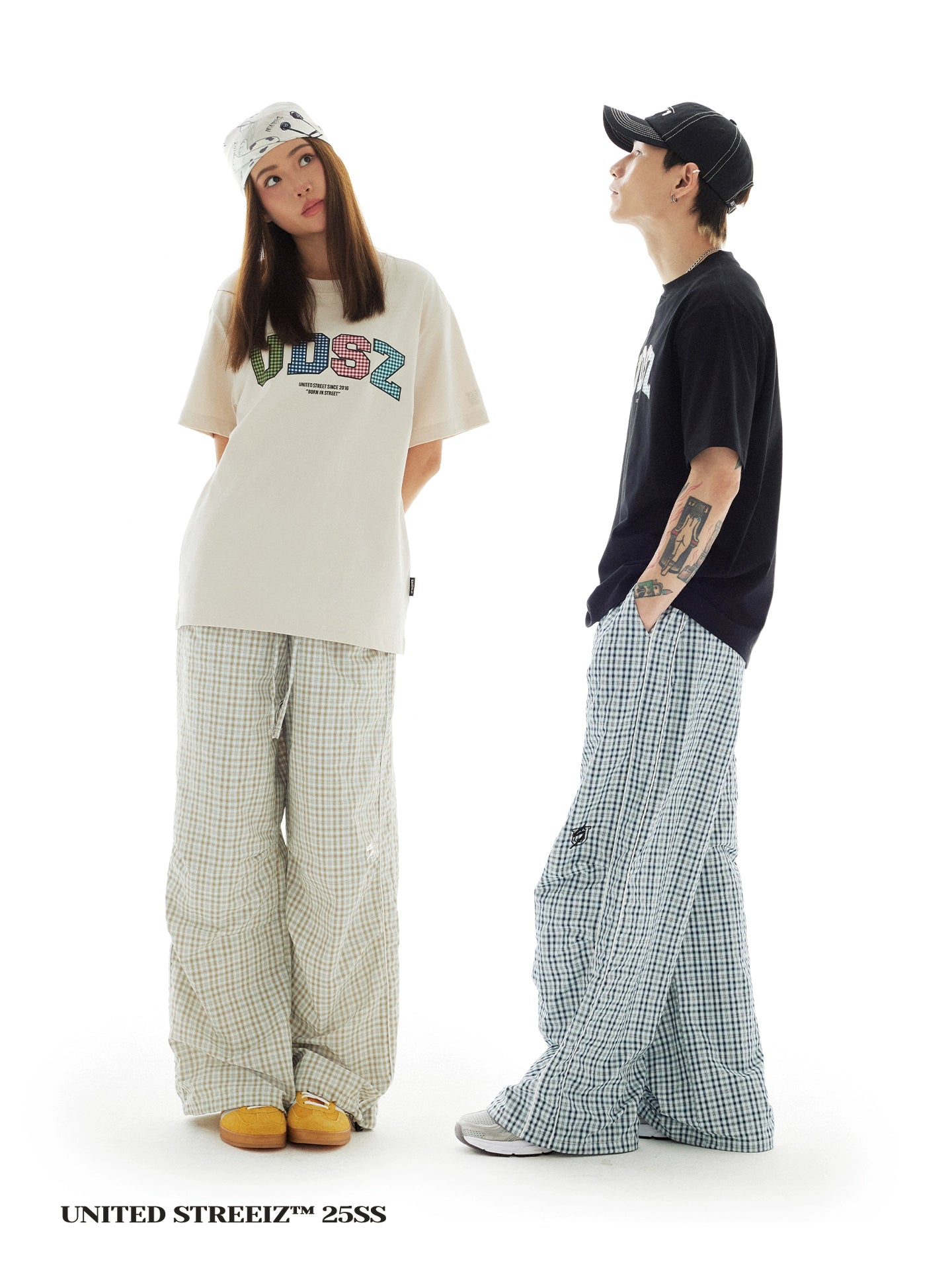 US Loose Quick-drying Anti-wrinkle Drawstring Casual Trousers
