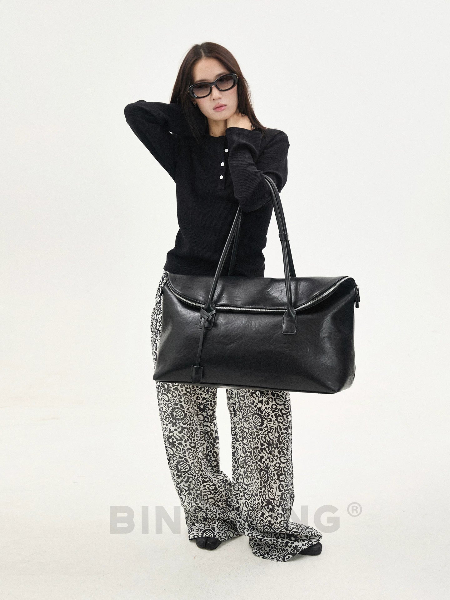 BINGBONG Stylish Large-capacity Portable Tote Bag