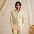 CULTUM Long Sleeve Casual Retro Shirt