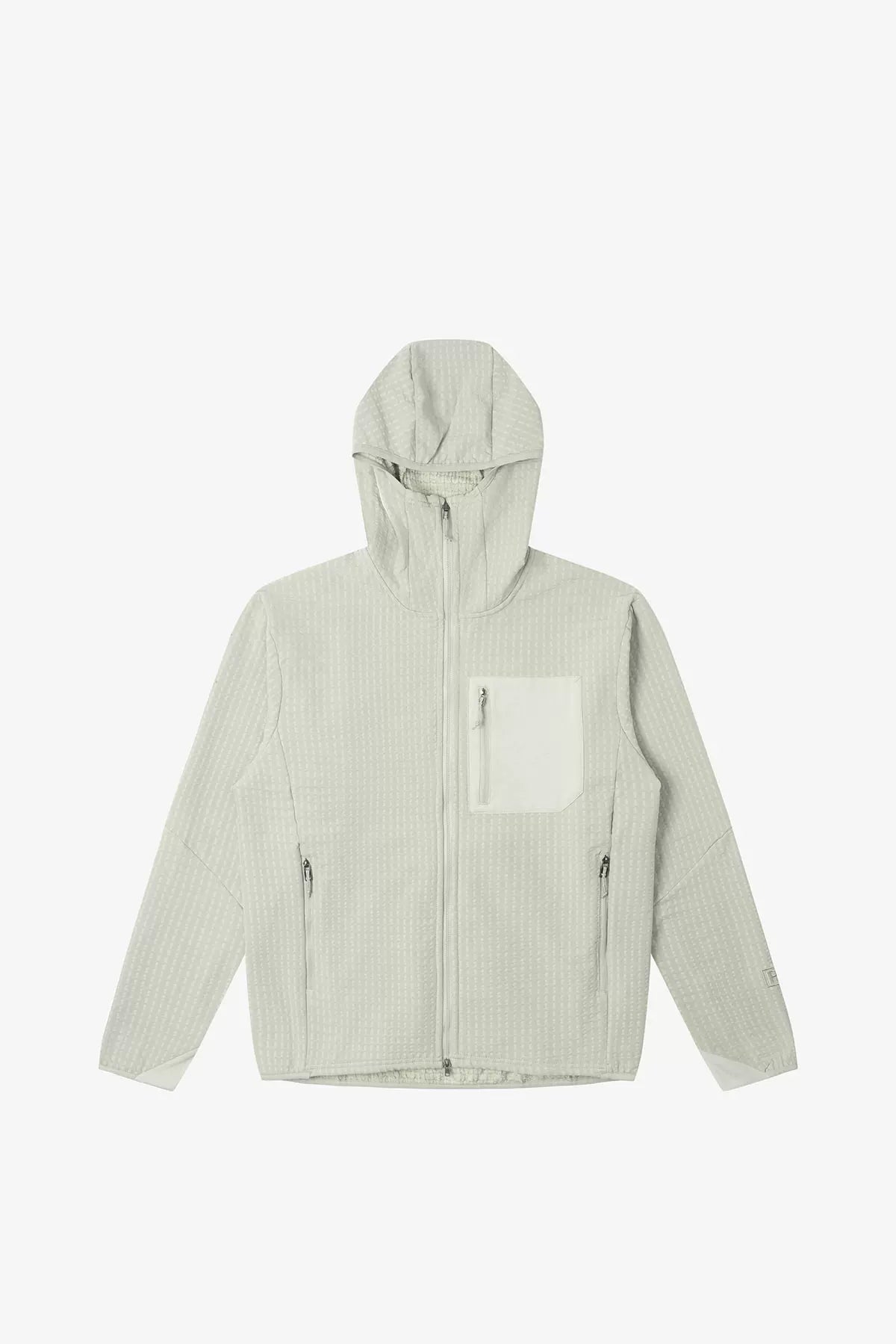 No Logo Heattech Windproof Hooded Fleece Jacket