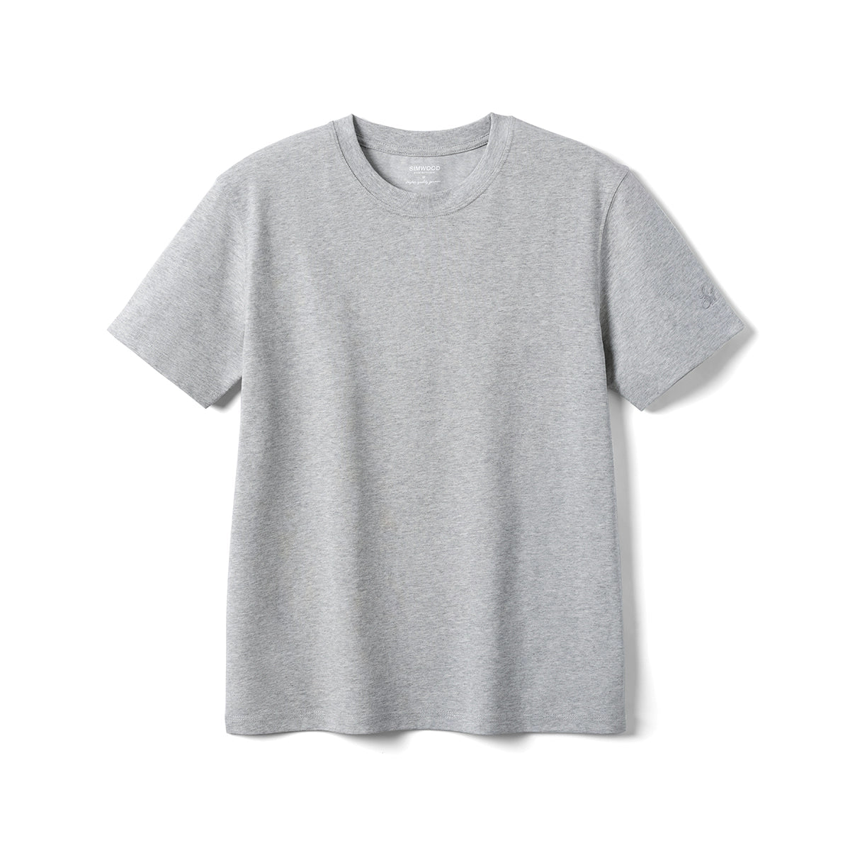 SIMWOOD Long-staple Cotton Casual Versatile Tee