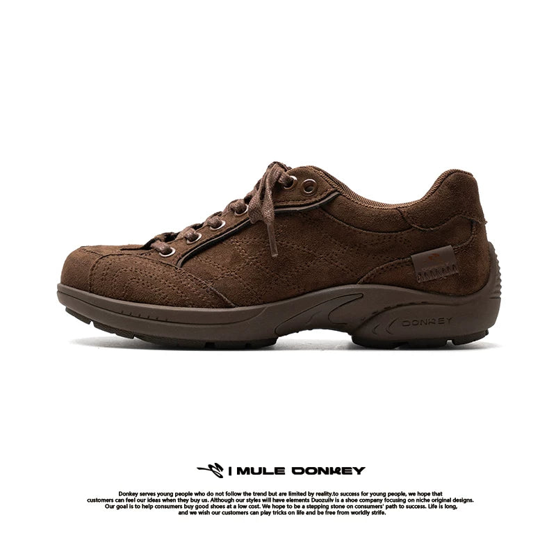 Mule Donkey Platform Maillard Casual Training Shoes