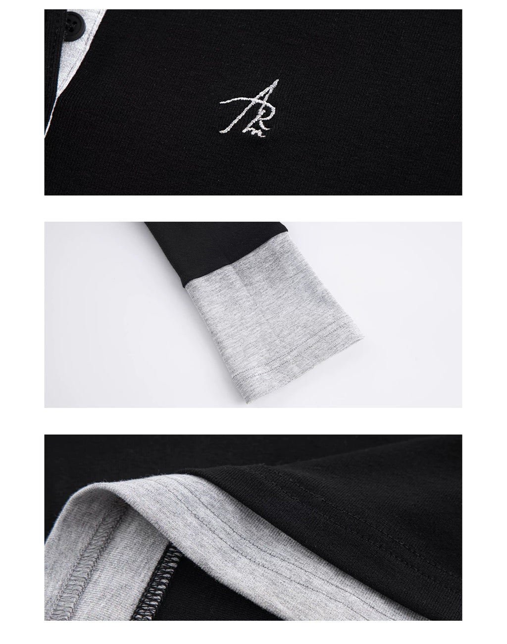 Ariseism Casual Leave Two Slim Long Sleeves