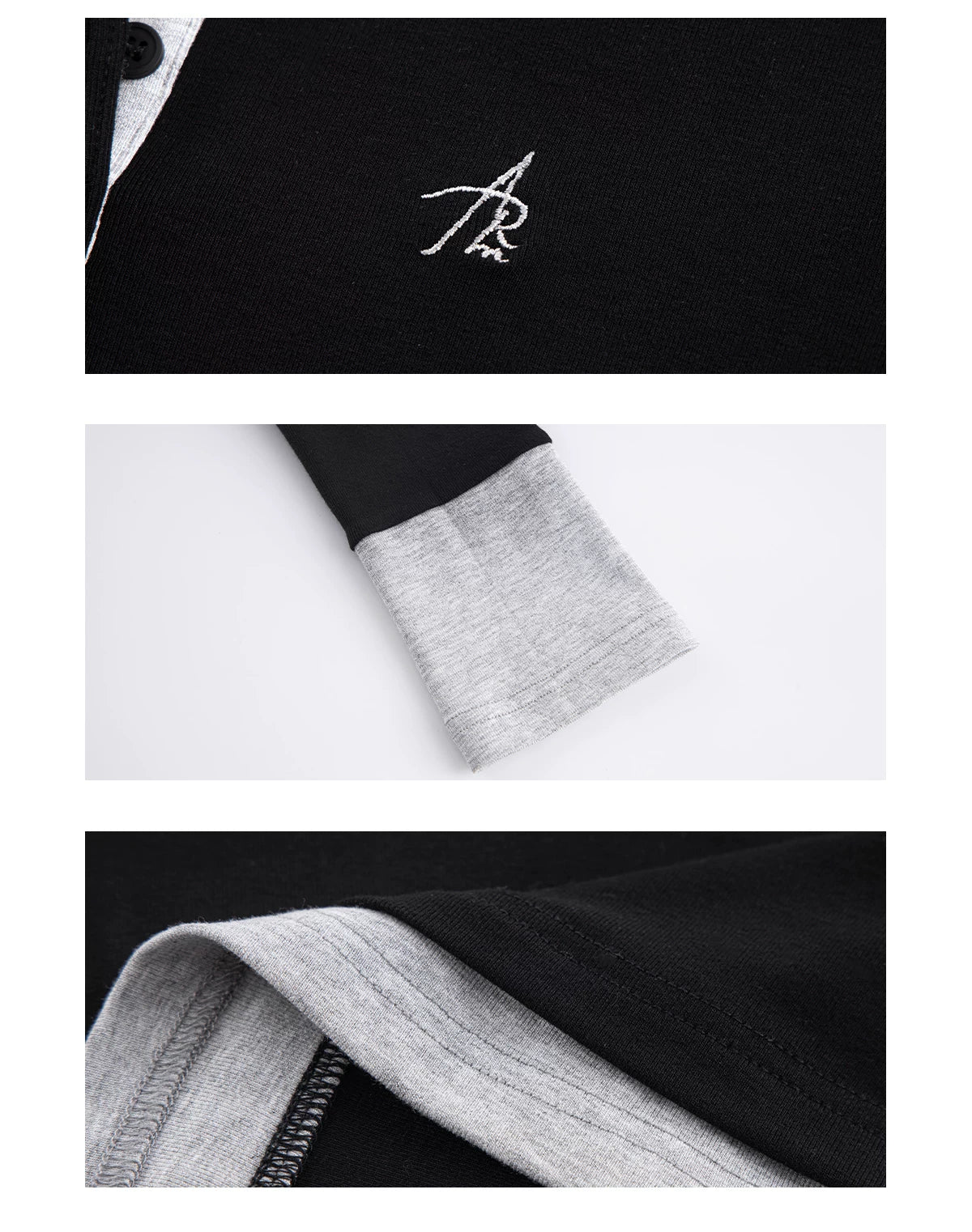 Ariseism Casual Leave Two Slim Long Sleeves
