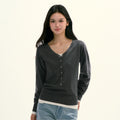 Ariseism Knitted Cardigan V-neck Cardigan
