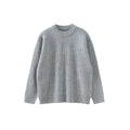 BUTTBILL 15% Sheep Wool Crew Neck Ingot Long Sleeve Sweater