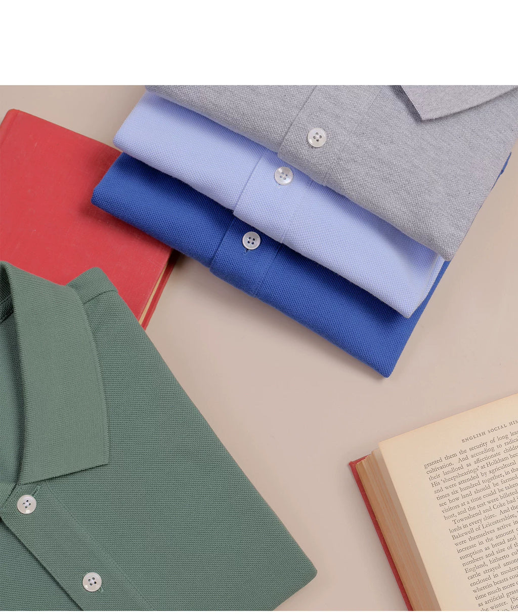 CULTUM Business Casual Versatile Gaoshu POLO Shirt