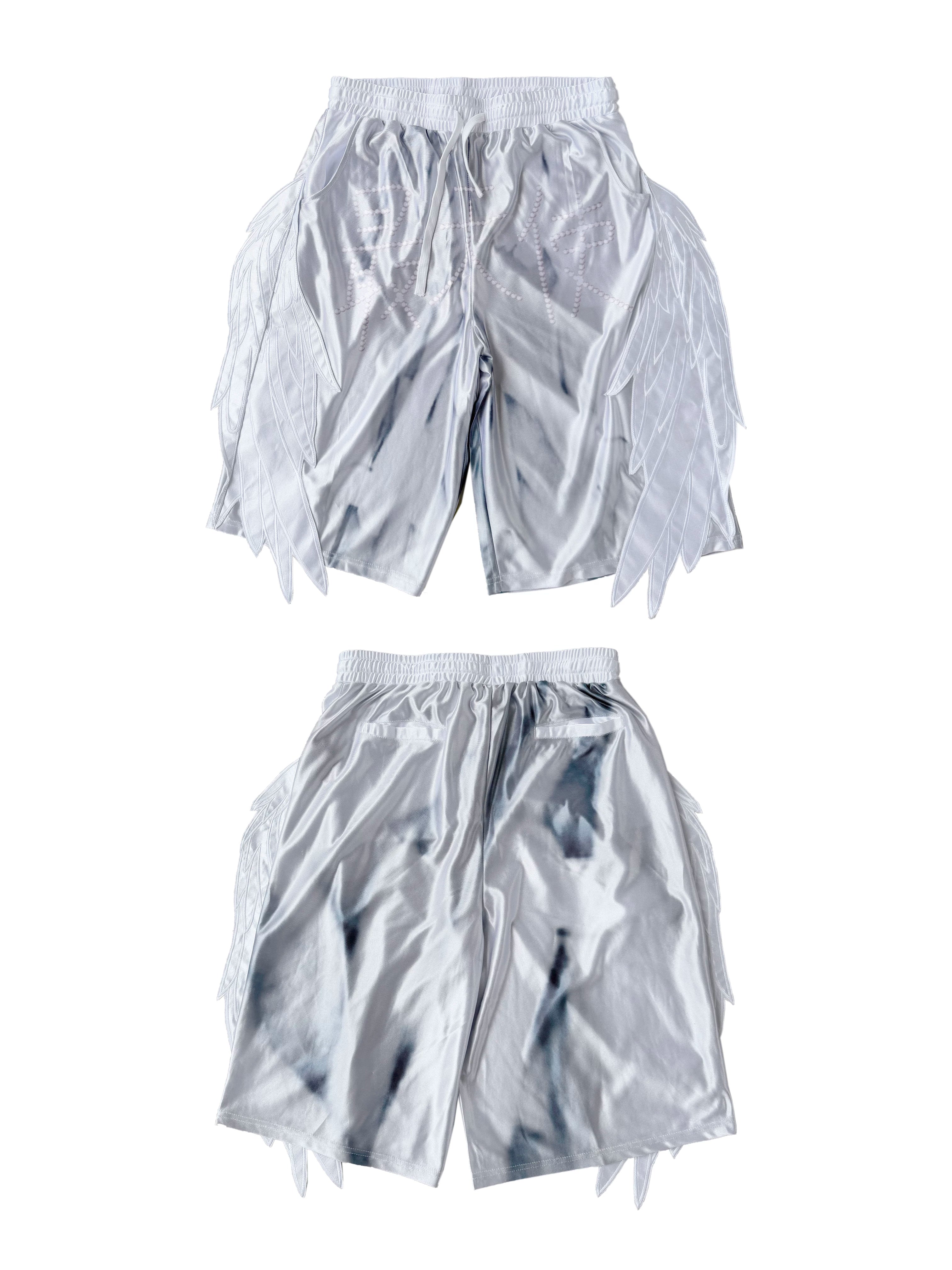 CHAI Wing Stitching Shorts