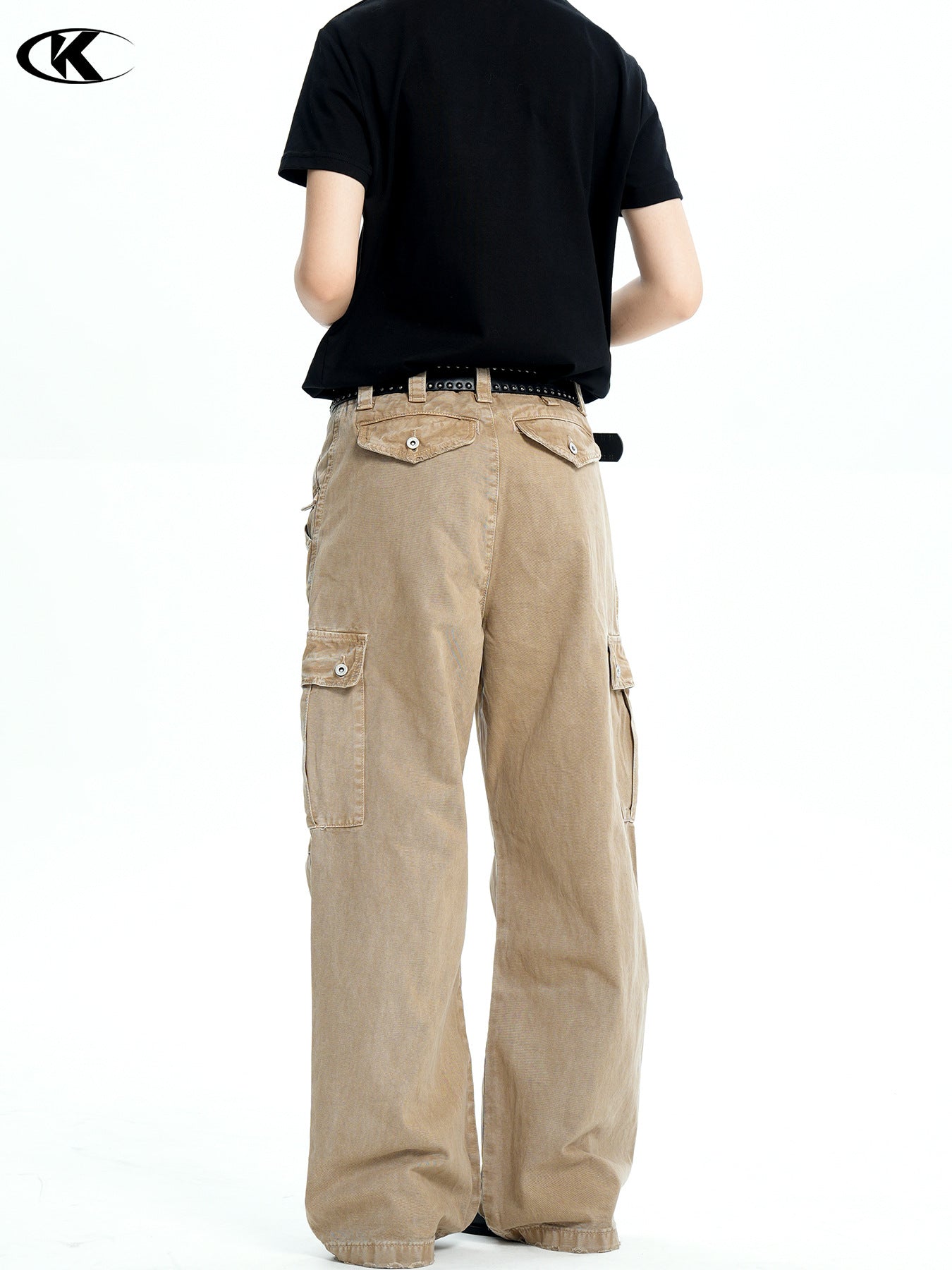 11KN | Distressed Slim Straight Jeans for American Retro