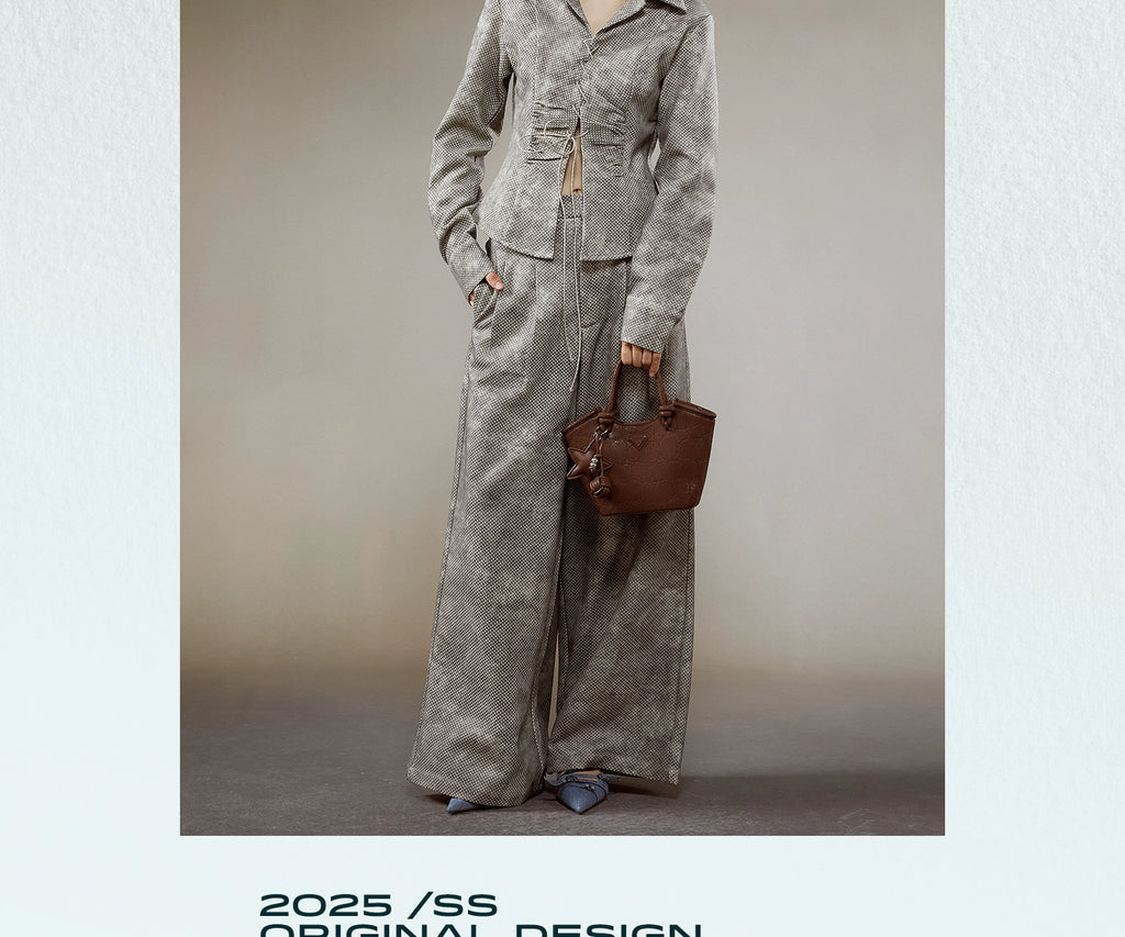 JACD Premium Feeling Bucket Shoulder Messenger Bag