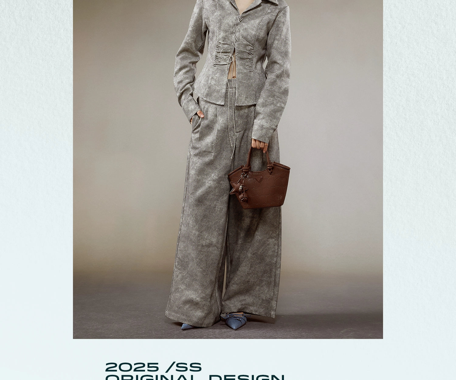 JACD Premium Feeling Bucket Shoulder Messenger Bag